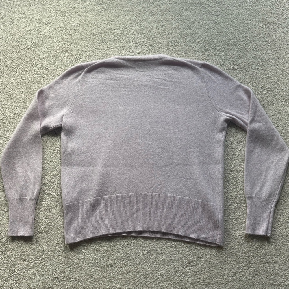 J. Crew Light Purple Cashmere Sweater - Picture 5 of 6